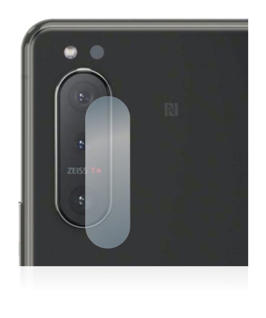 Image of the device Sony Xperia 5 II (ONLY Camera Lens) with a wide variety of screen protectors.