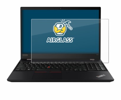 Abbildung des Geräts Lenovo ThinkPad P14s mit einer Vielzahl des Displayschutzes.