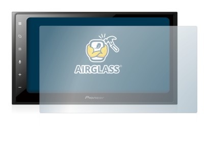 Abbildung des Geräts Pioneer SPH-DA250DAB mit einer Vielzahl des Displayschutzes.