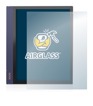 Image de l'appareil Boox Note Air 2 avec une grande variété de protections d'écran.