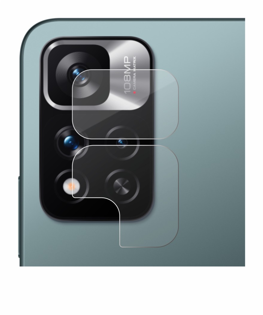 Imagen del dispositivo Xiaomi Redmi Note 11 Pro+ 5G (SÓLO Cámara) con una amplia variedad de protectores de pantalla.