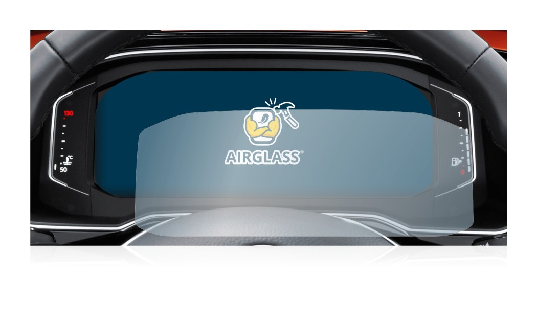 Image of the device Volkswagen Tiguan 2021 Digital Cockpit Pro with a wide variety of screen protectors.