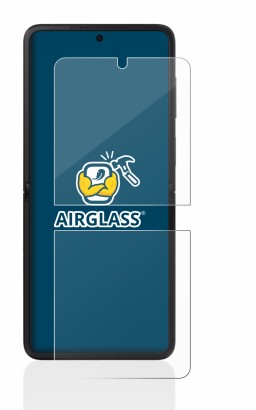 Imagen del dispositivo Oppo Find N2 Flip con una amplia variedad de protectores de pantalla.