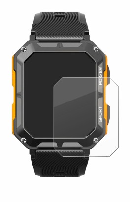 Image of the device Njord Gear The Indestructible Smartwatch with a wide variety of screen protectors.