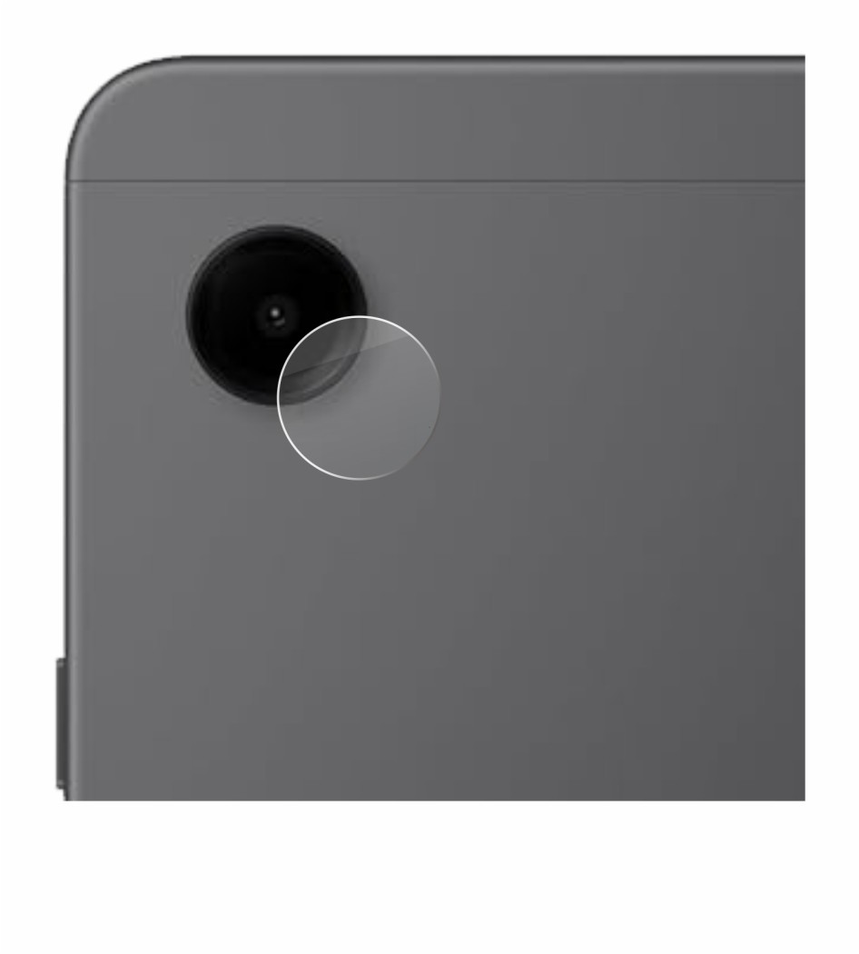 Immagine del dispositivo Samsung Galaxy Tab A9 WiFi (SOLO Fotocamera) con un'ampia varietà di protezioni per lo schermo.