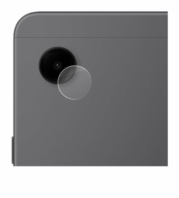 Immagine del dispositivo Samsung Galaxy Tab A9 WiFi (SOLO Fotocamera) con un'ampia varietà di protezioni per lo schermo.