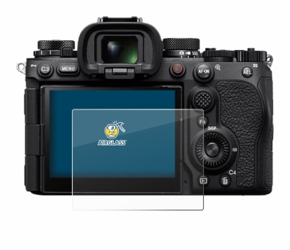 Immagine del dispositivo Sony Alpha 9 III con un'ampia varietà di protezioni per lo schermo.