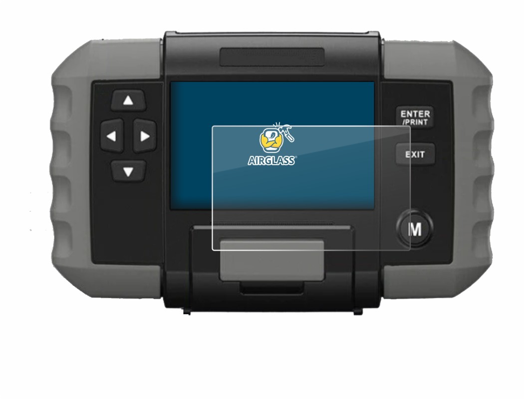 Image of the device Topdon BT 600 with a wide variety of screen protectors.