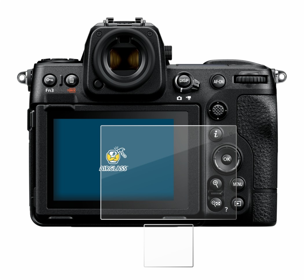 Protection écran Verre BROTECT Pour Nikon Z 8 (Écran + écran épaule) - 3 Pièces - Anti-rayures 9H