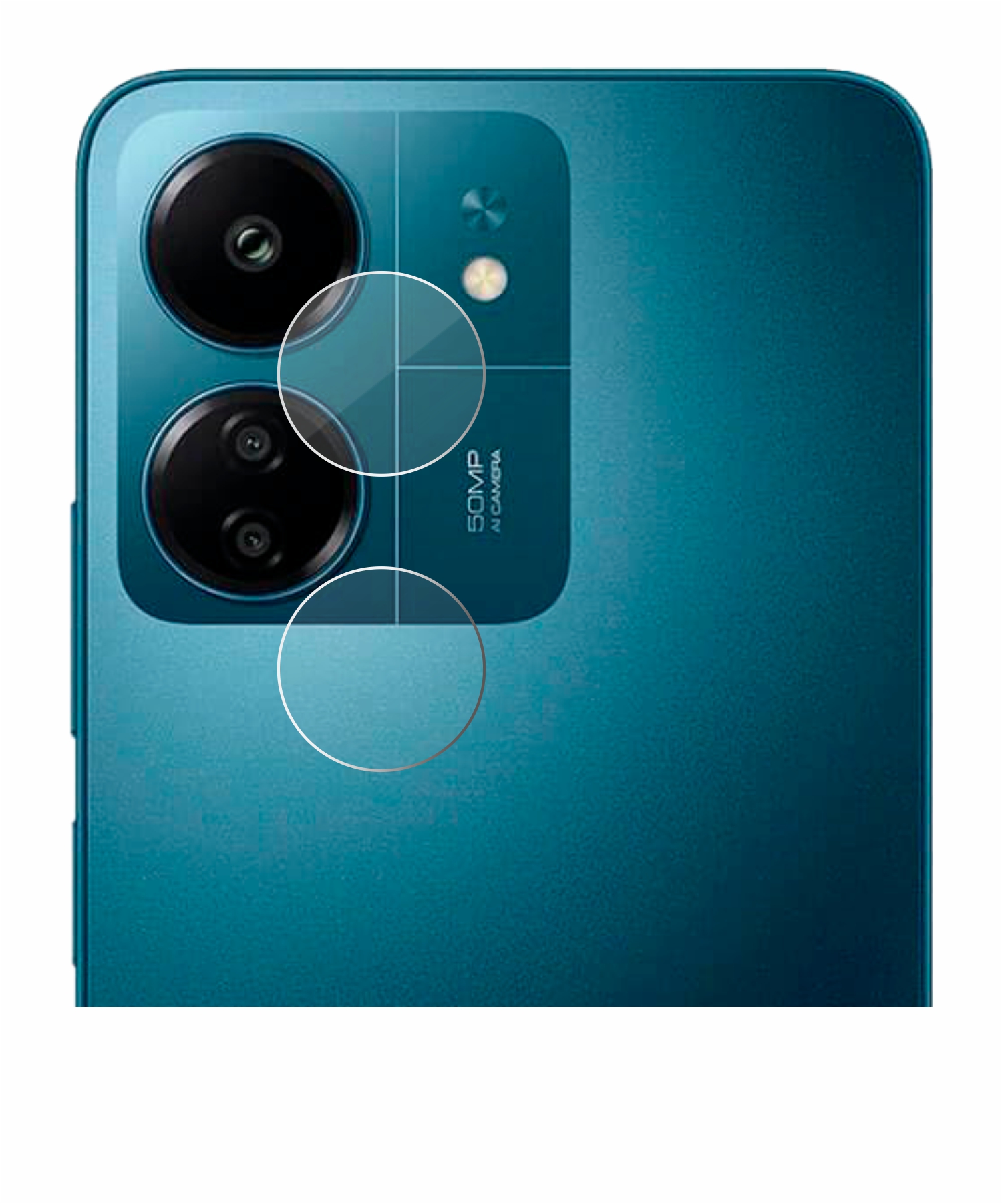 BROTECT Panzerfolie NUR Für Kamera – Oppo Find X3 Lite, 9H Härte, Made In Germany | Anti-Fingerprint