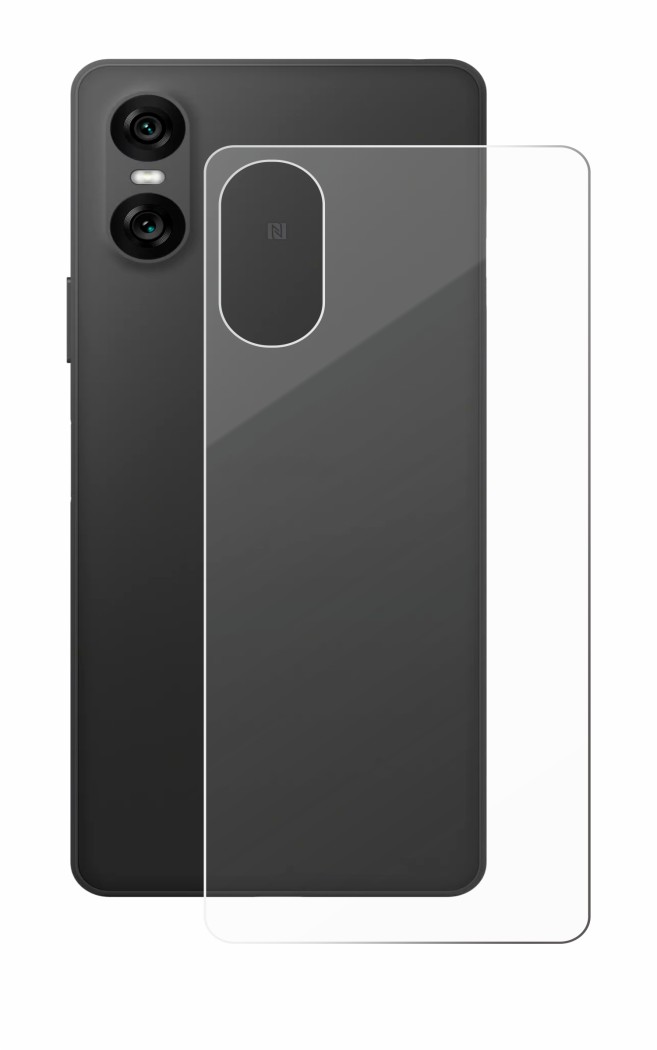 Image of the device Sony Xperia 10 VI (Back) with a wide variety of screen protectors.