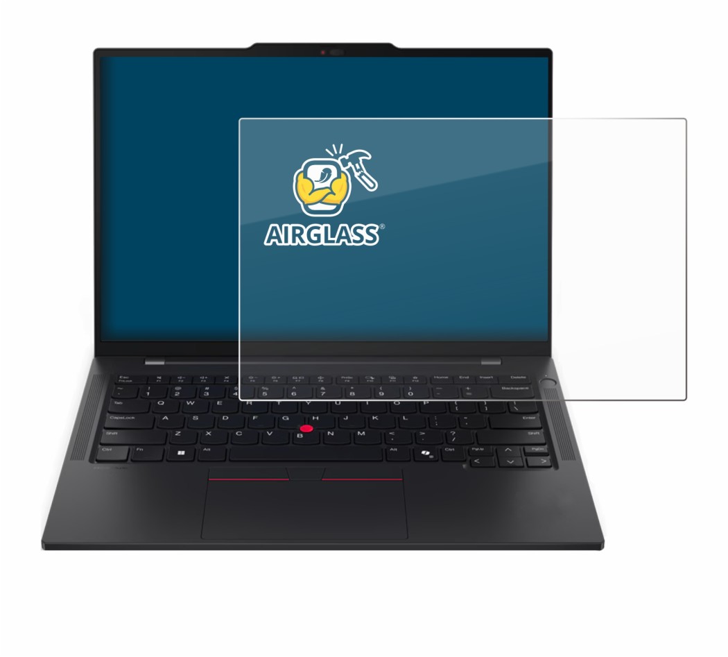 Image de l'appareil Lenovo ThinkPad T14s Gen 6 avec une grande variété de protections d'écran.