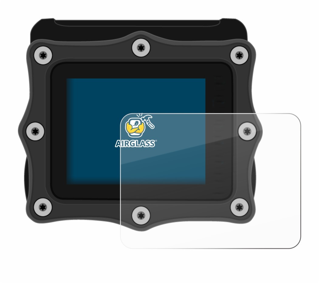 Image of the device Shearwater Perdix dive computer with a wide variety of screen protectors.