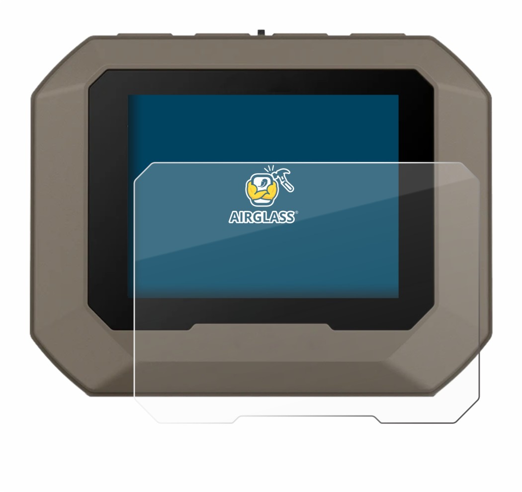 Abbildung des Geräts Garmin Xero C1 Pro mit einer Vielzahl des Displayschutzes.