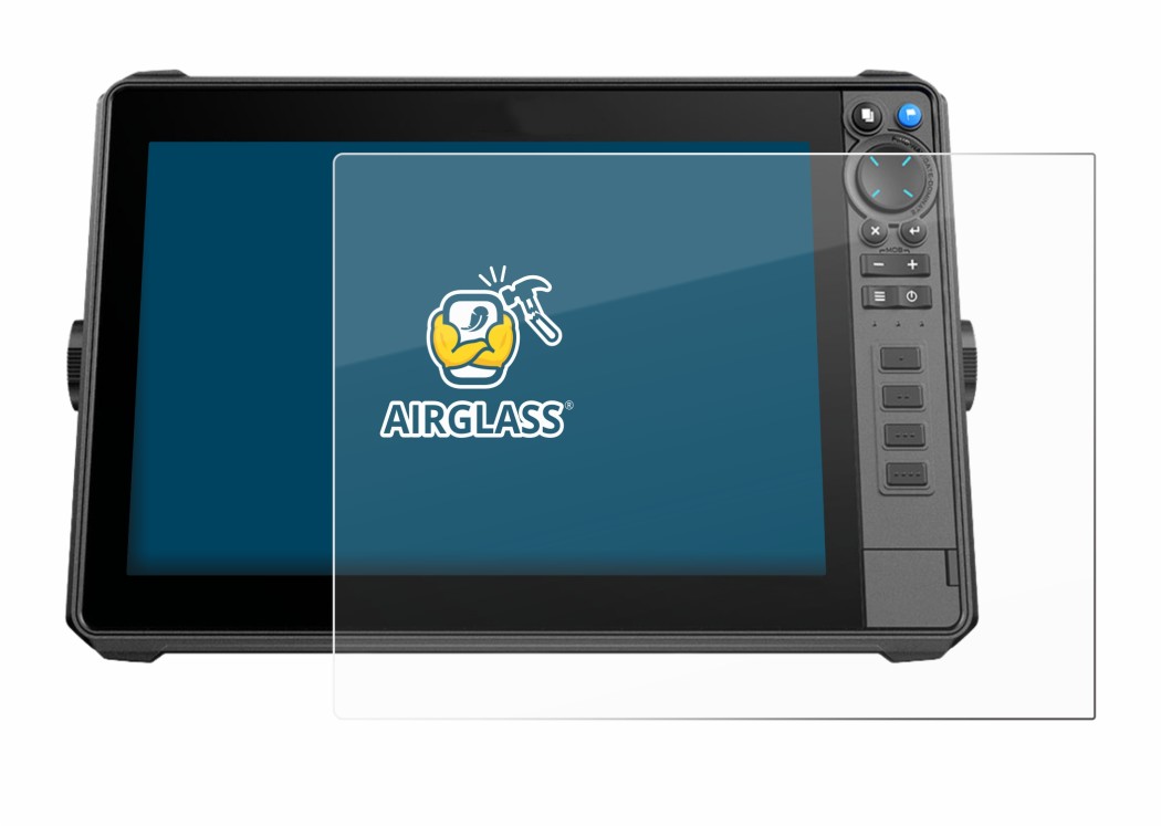 Image of the device Lowrance HDS-12 Pro with a wide variety of screen protectors.