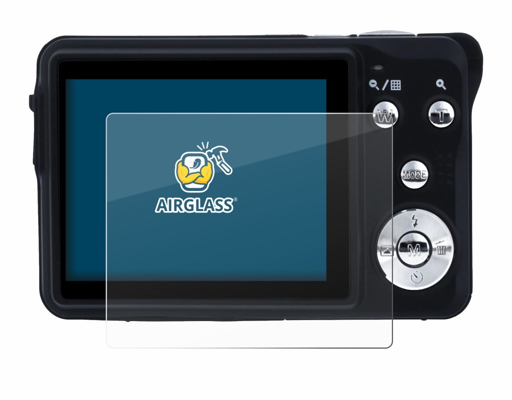 Image of the device Rollei Compactline 880 with a wide variety of screen protectors.