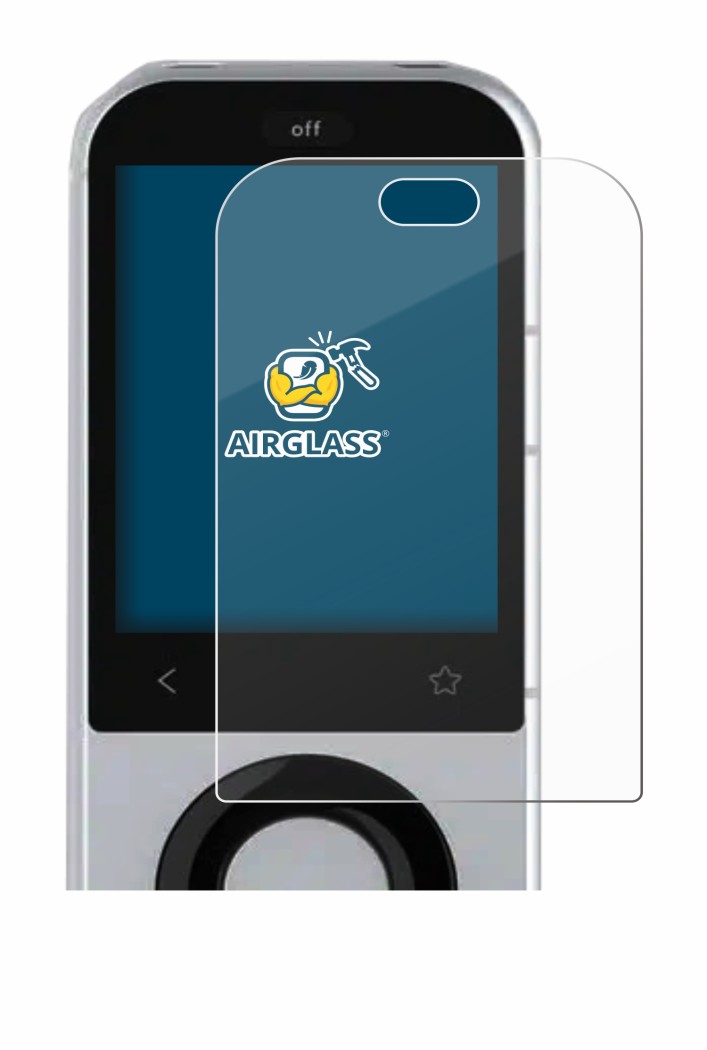 Image de l'appareil Sofabaton X2 avec une grande variété de protections d'écran.