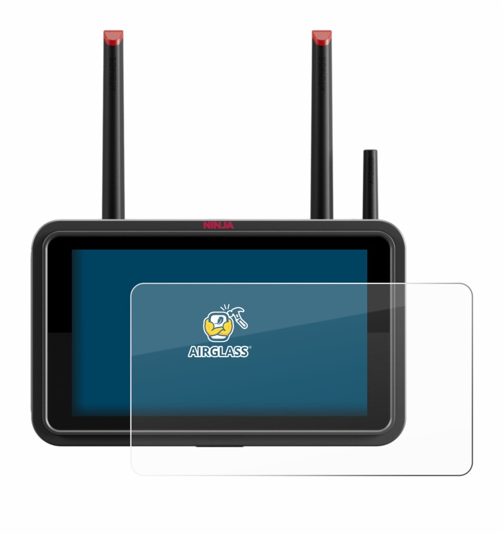 Image de l'appareil Atomos Ninja TX avec une grande variété de protections d'écran.