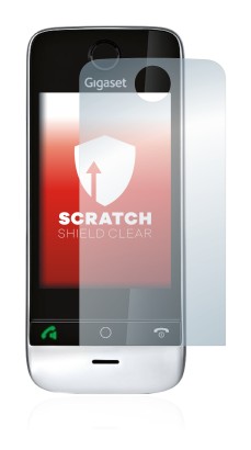 Image of the device Gigaset SL910 (circular cutout) with a wide variety of screen protectors.