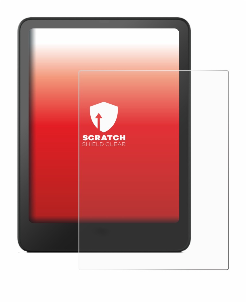 Abbildung des Geräts Amazon Kindle Paperwhite 2012 mit einer Vielzahl des Displayschutzes.