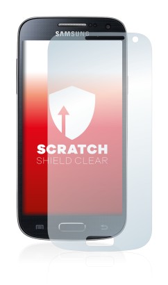 Abbildung des Geräts Samsung Galaxy S4 Mini LTE (4G) I9195 mit einer Vielzahl des Displayschutzes.