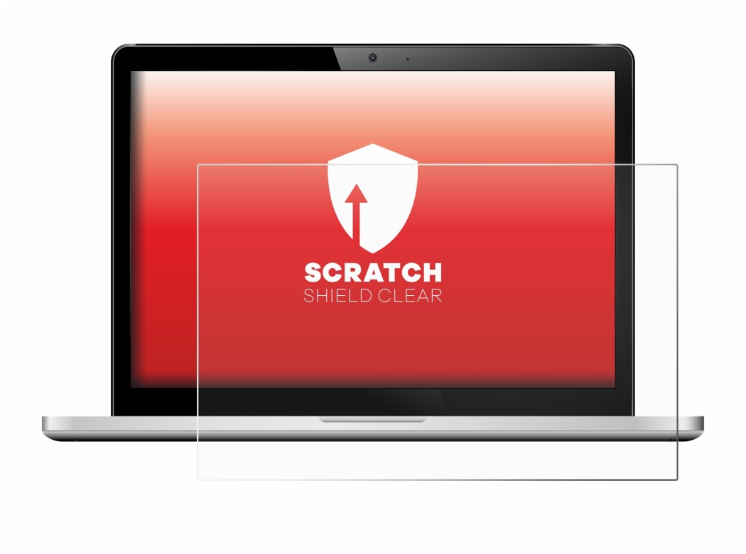 Image of the device with a wide variety of screen protectors.