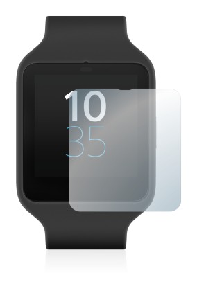 Imagen del dispositivo Sony Smartwatch 3 SWR50 con una amplia variedad de protectores de pantalla.