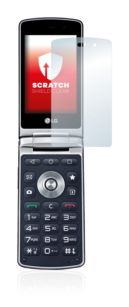 Image of the device LG Wine Smart H410 with a wide variety of screen protectors.
