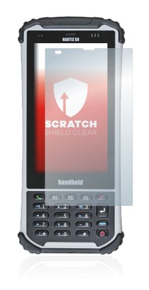Image of the device Handheld Nautiz X8 with a wide variety of screen protectors.