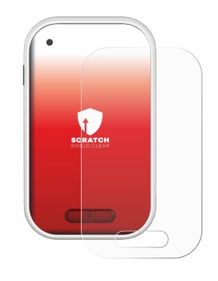 Immagine del dispositivo Polar V650 con un'ampia varietà di protezioni per lo schermo.