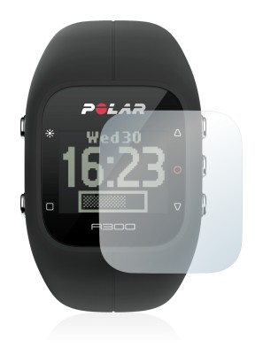 Image de l'appareil Polar A300 avec une grande variété de protections d'écran.
