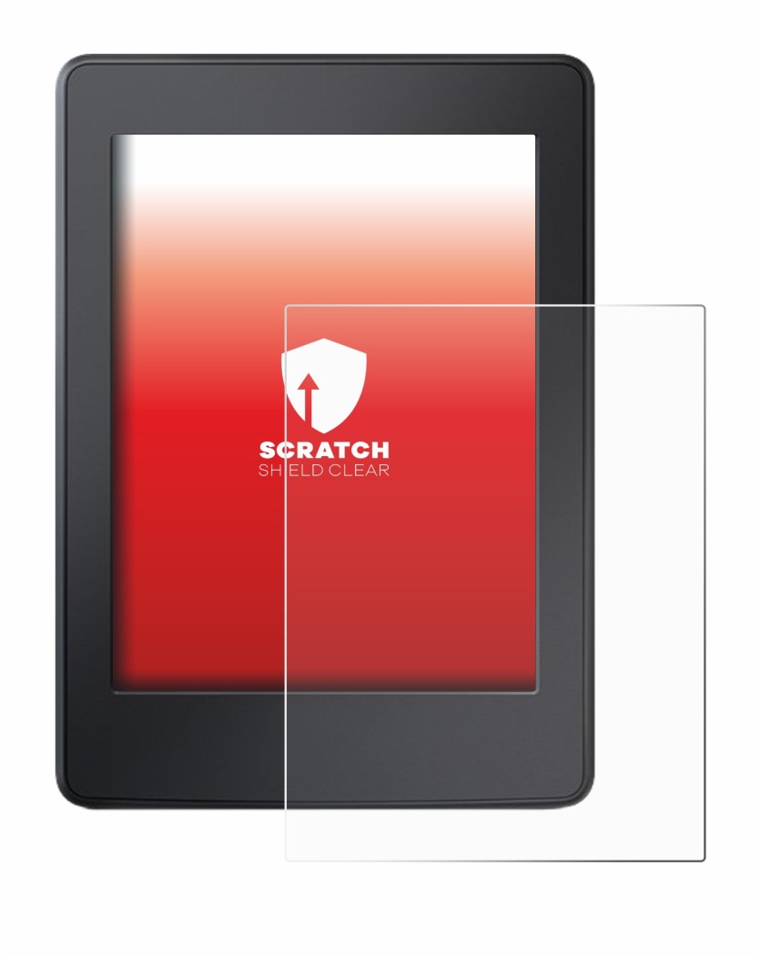 Image of the device Amazon Kindle Paperwhite 2015 (7th Gen.) with a wide variety of screen protectors.