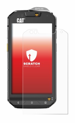 Abbildung des Geräts Caterpillar Cat S60 mit einer Vielzahl des Displayschutzes.