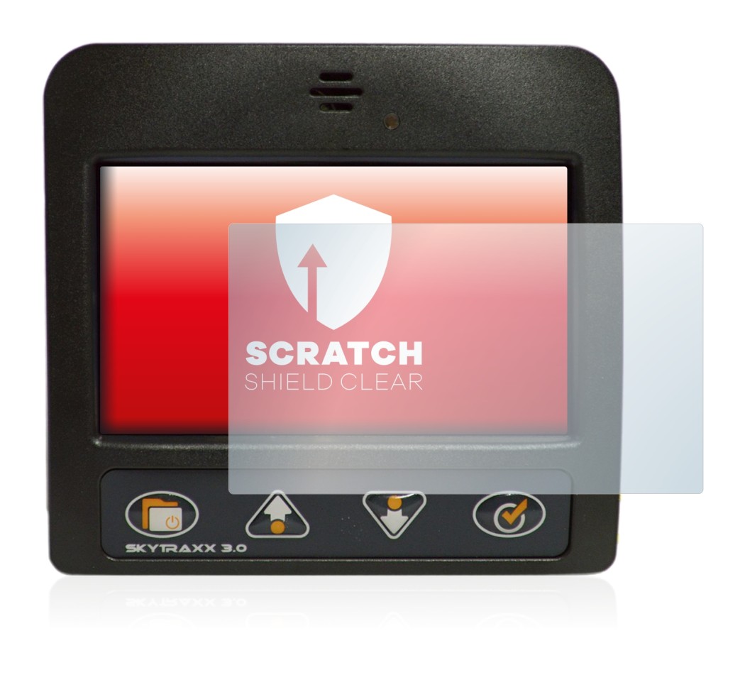 Immagine del dispositivo Skytraxx 3.0 Vario con un'ampia varietà di protezioni per lo schermo.