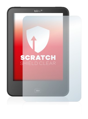 Immagine del dispositivo Tolino Vision 4 HD con un'ampia varietà di protezioni per lo schermo.