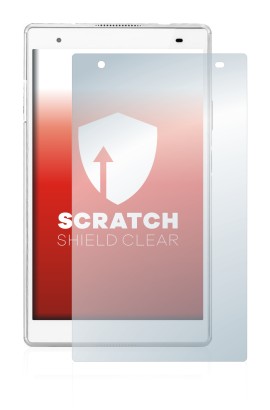 Image de l'appareil Lenovo Tab 4 8 Plus avec une grande variété de protections d'écran.