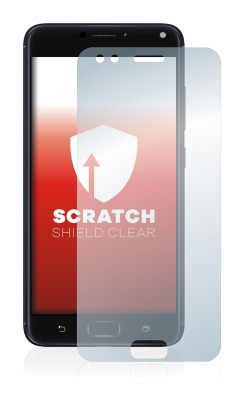 Image de l'appareil ASUS ZenFone 4 ZE554KL avec une grande variété de protections d'écran.