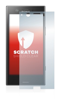 Immagine del dispositivo Sony Xperia XZ1 Compact con un'ampia varietà di protezioni per lo schermo.