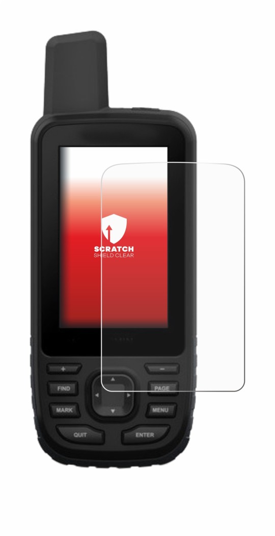 Image of the device Garmin GPSMAP 66st with a wide variety of screen protectors.