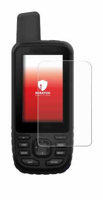 Image of the device Garmin GPSMAP 66st with a wide variety of screen protectors.