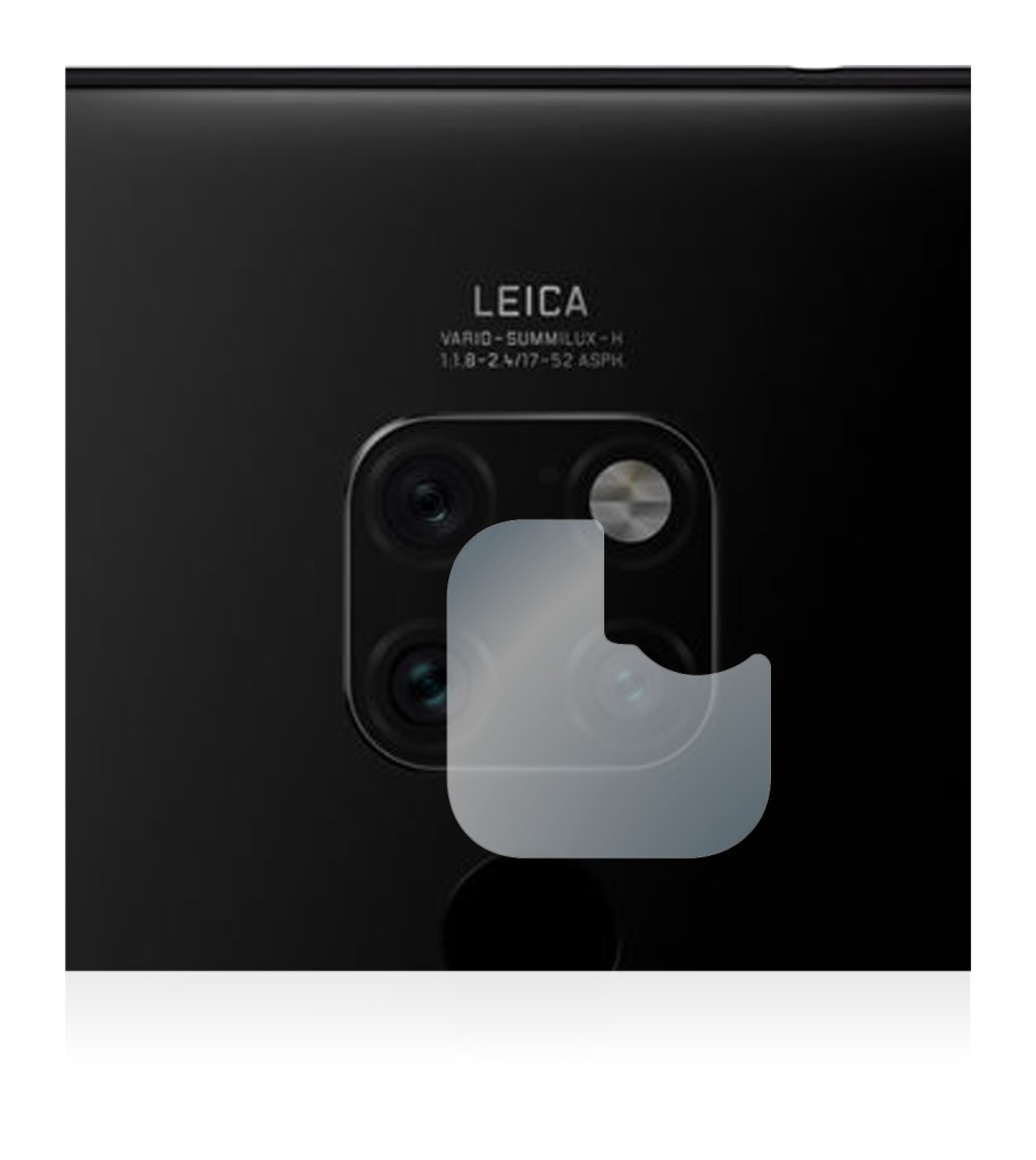 Image of the device Huawei Mate 20 (ONLY Camera Lens) with a wide variety of screen protectors.