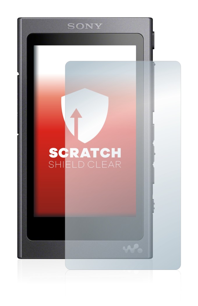 Imagen del dispositivo Sony Walkman A40 con una amplia variedad de protectores de pantalla.