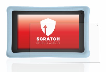 Image de l'appareil Pebble Gear 7" Kids Tablet avec une grande variété de protections d'écran.