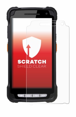 Imagen del dispositivo Point Mobile PM90 con una amplia variedad de protectores de pantalla.