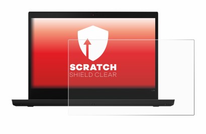 Immagine del dispositivo Lenovo ThinkPad L14 con un'ampia varietà di protezioni per lo schermo.