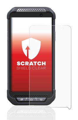 Immagine del dispositivo Point Mobile PM85 con un'ampia varietà di protezioni per lo schermo.