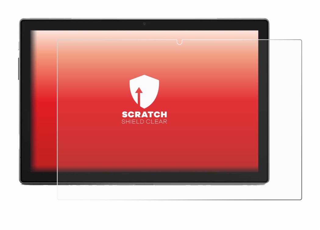Image de l'appareil Blackview Tab 9 avec une grande variété de protections d'écran.