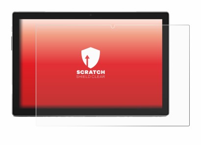 Immagine del dispositivo Blackview Tab 9 con un'ampia varietà di protezioni per lo schermo.