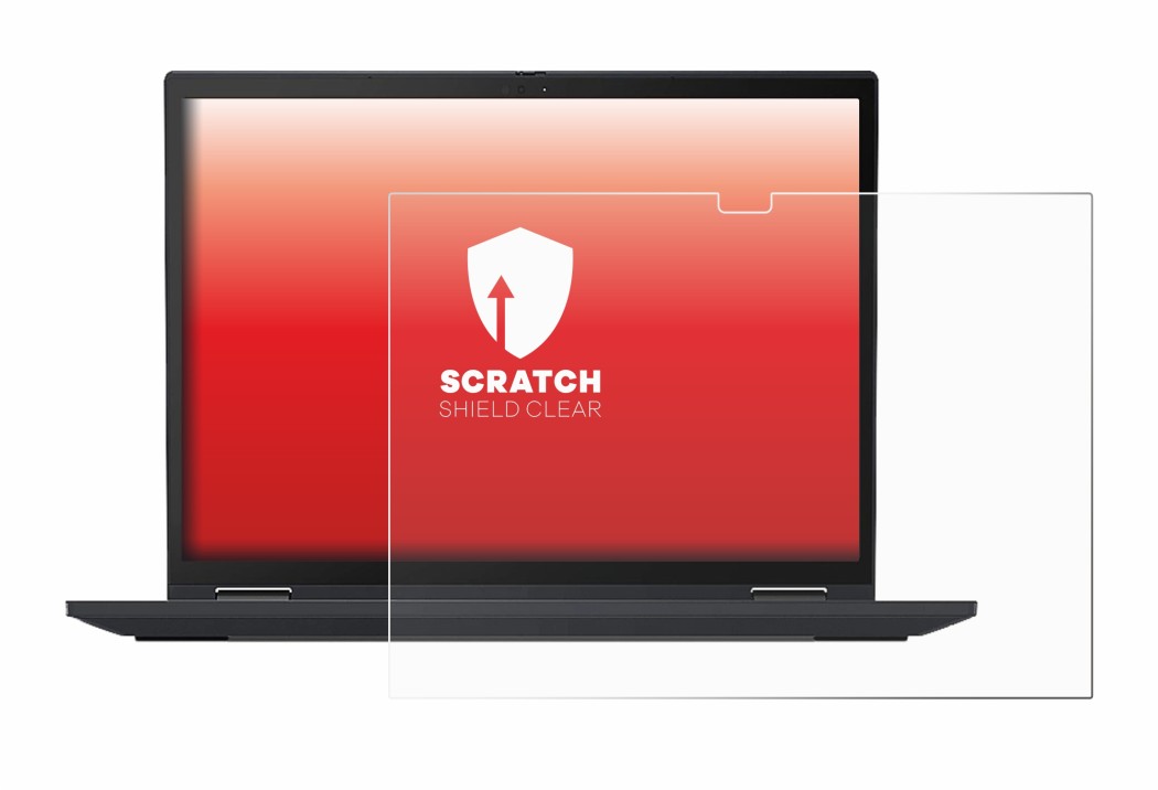 Image of the device Lenovo ThinkPad X13 Yoga Gen 2 with a wide variety of screen protectors.