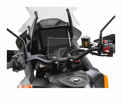 Abbildung des Geräts KTM 1290 Super Adventure S 2021 TFT 7" Tachoanzeige mit einer Vielzahl des Displayschutzes.